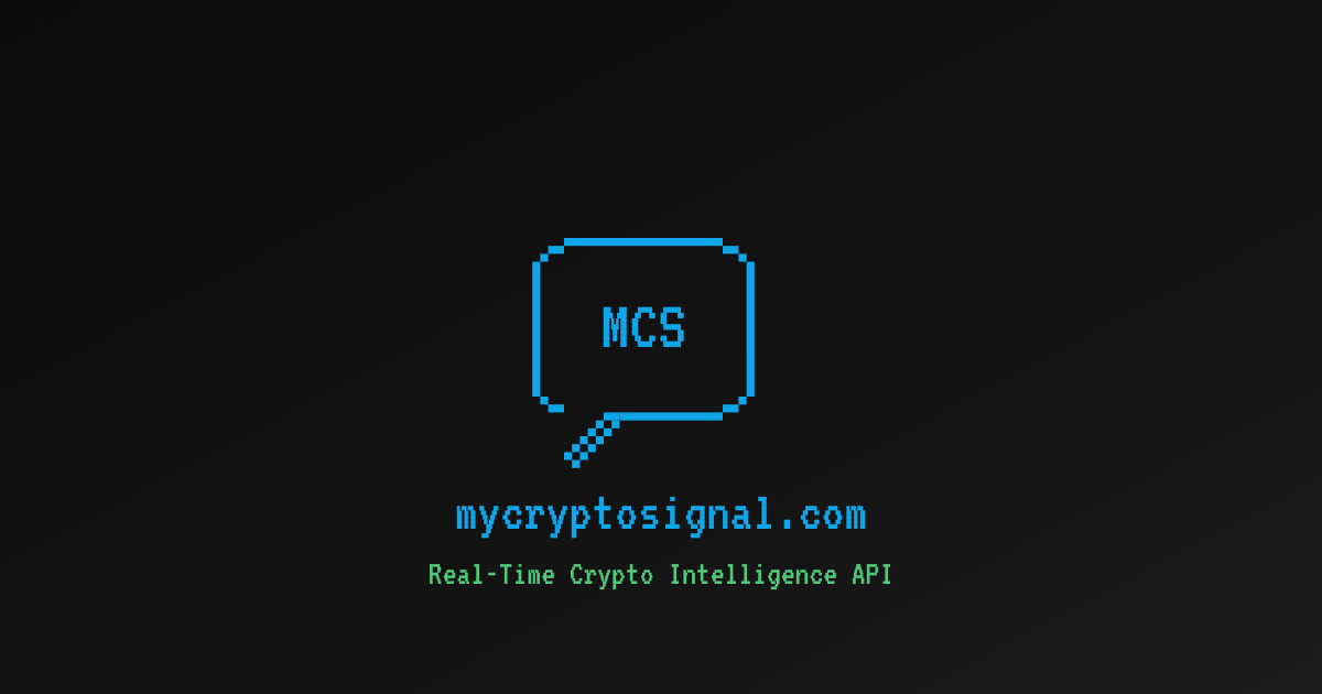 MyCryptoSignal